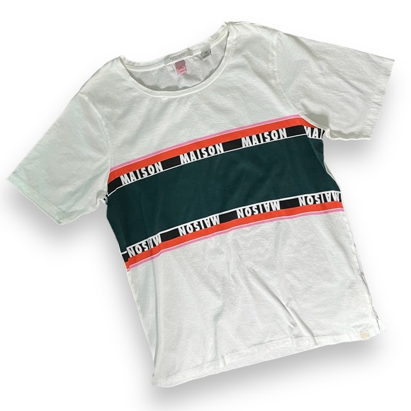Scotch & Soda Sunrise Shake Collection Maison Tee Shirt - Picture 1 of 9
